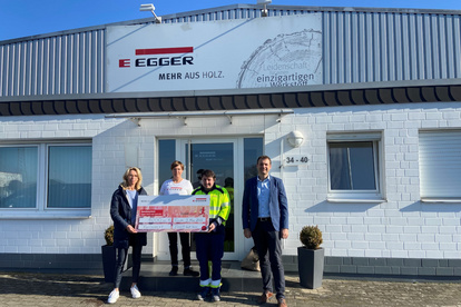 1.000 € von EGGER für die Karlsson-Kinder