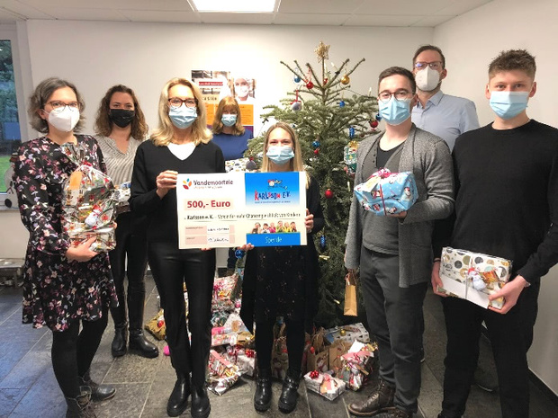 Vandemoortele erfüllt Herzenswünsche zur Weihnachtszeit