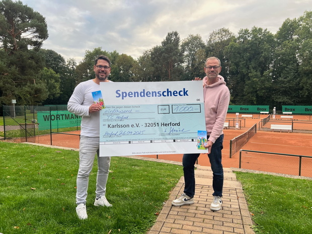 1000 Euro an den Karlsson e. V.