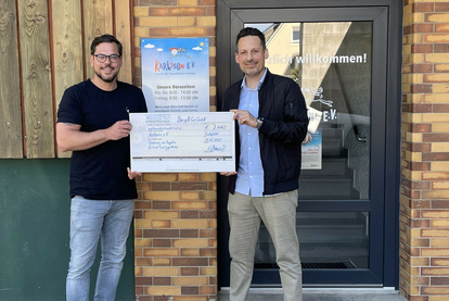 Der Karlsson e.V. bedankt sich für die großzügige Spende der Berg & Co. GmbH Spanntechnik