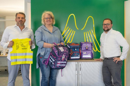 Schulranzen gespendet