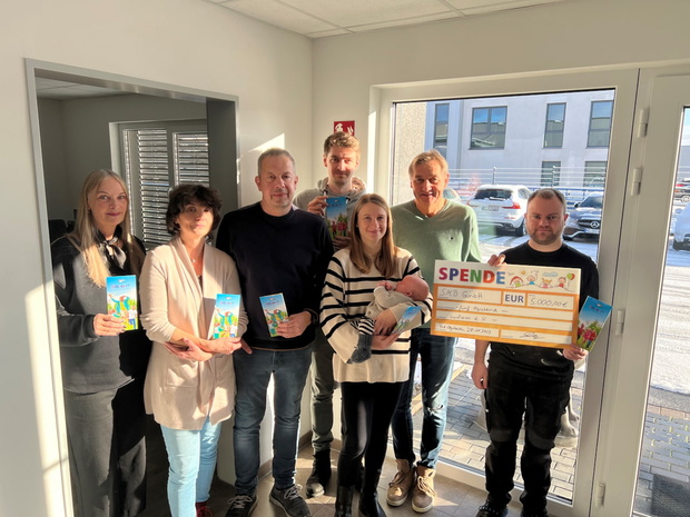 SMB GmbH spendet  5.000 € an Karlsson e. V.