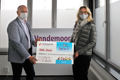 Vandemoortele unterstützt die Weihnachtsspendenaktion des Karlsson e. V.
