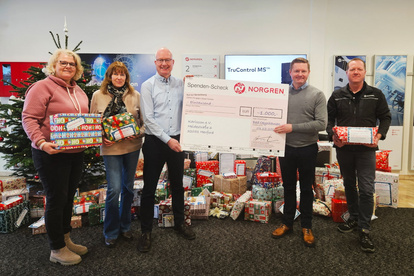 Spendenübergabe und Wunschzettelaktion mit der Firma Buschjost GmbH